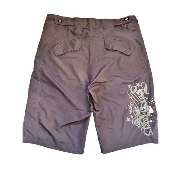 Fox‎ Racing Women's 12" Diva Shorts Adjustable Waist Dark Gray Size L - Picture 6 of 8